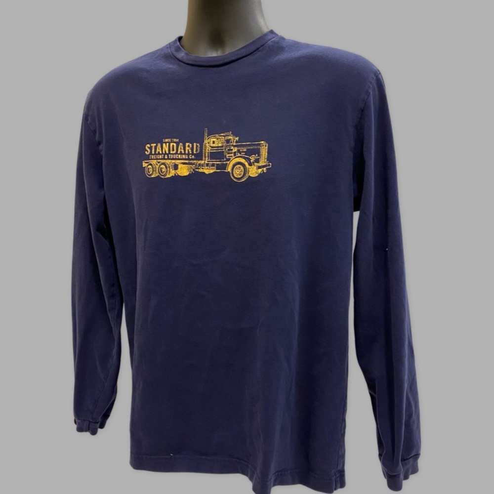 GAP Factory Store Long Sleeved Shirt with Truck Print on front